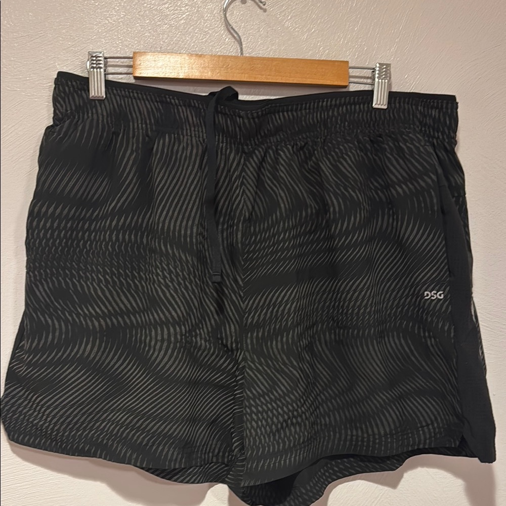 DSG Black and Gray Athletic Shorts